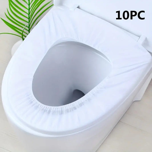 "Disposable Waterproof Toilet Seat Covers - 2/20 Pack for Travel & Camping"