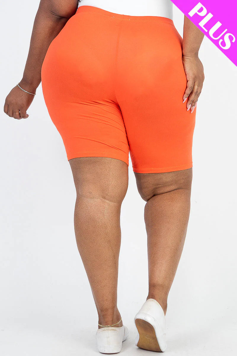 Plus Size Bike Shorts (CAPELLA)