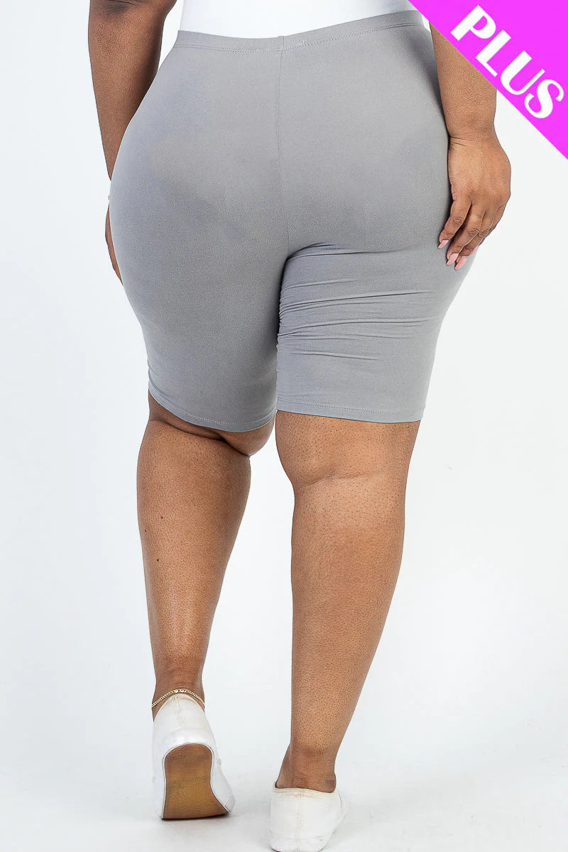 Plus Size Bike Shorts (CAPELLA)