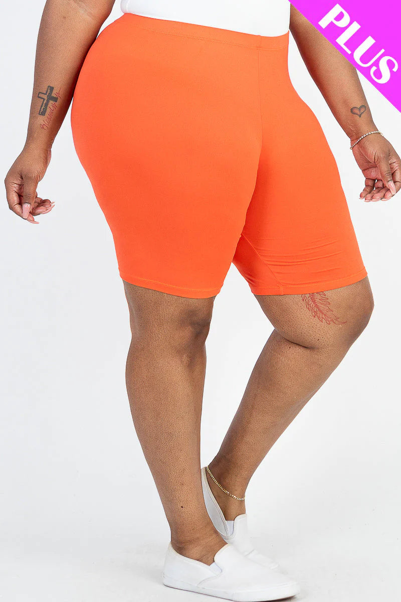 Plus Size Bike Shorts (CAPELLA)