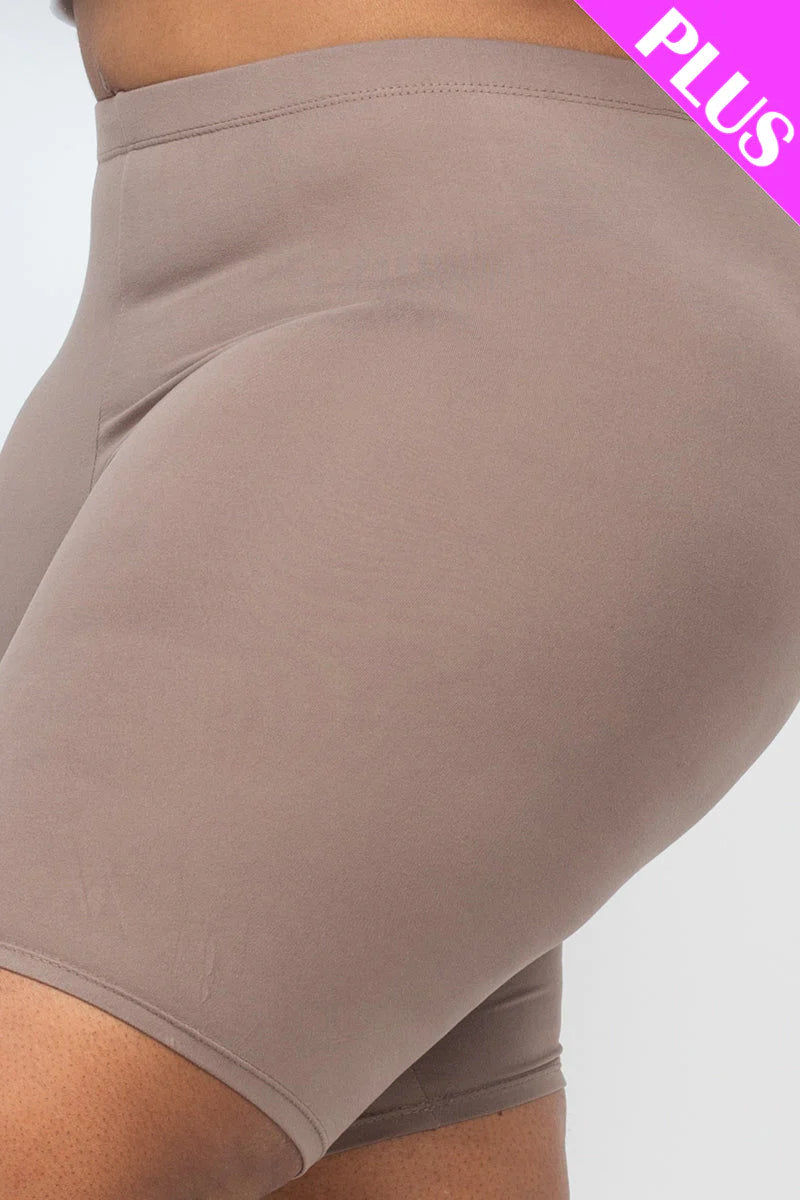 Plus Size Bike Shorts (CAPELLA)