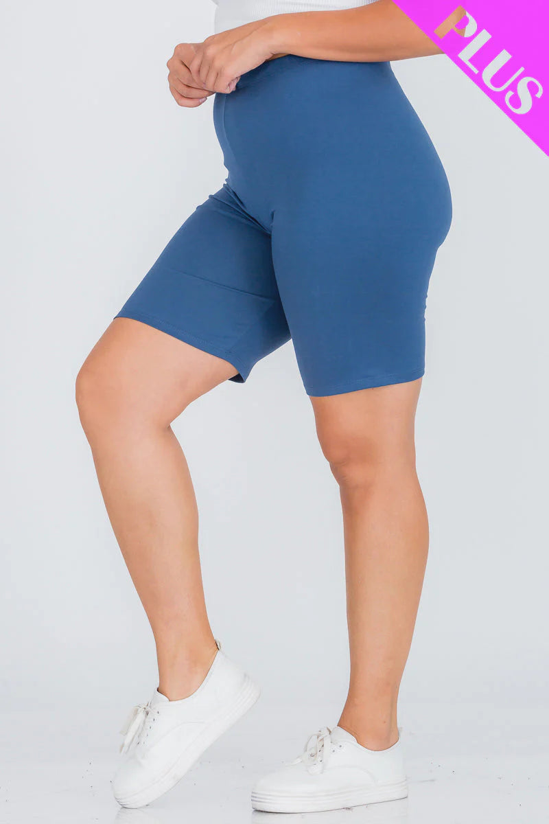 Plus Size Bike Shorts (CAPELLA)